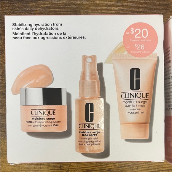 Clinique Moisture Surge Kit - 2.5oz/3ct - Picture 1 of 3